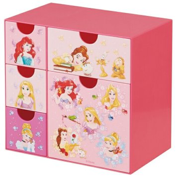 プリンセス 引き出しいっぱいチェスト ミニ ※送料無料(北海道・沖縄は除く)