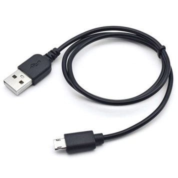 日本トラストテクノロジー 【メール便での発送商品】充電専用 microUSBケーブル 0.5m(両面挿し型) ブラック JSC-045BK