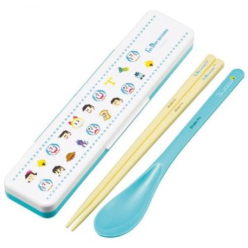 I'm Doraemon ドット 抗菌 音のならないコンビセット 箸18cm スケーター ※送料無料(ポスト投函)