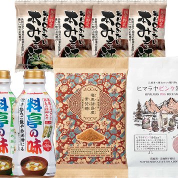 【関東～九州は送料無料】※かんたん本格　液体みそとフリーズドライ＆含蜜糖ギフトセット