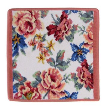 FEILER フェイラー ハンドタオル 30cm×30cm ESCORIAL TERRACOTTA エスコリアル テラコッタ 【スペシャルラッピング660円(別売り)】 誕生日 結婚祝い 結婚式 結婚記念日 出産祝い バレンタイン 高級 ホワイトデー 父の日 母の日