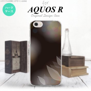 【SH03J】【スマホケース/スマホカバー】【アクオス R】SH03J スマホケース AQUOS R SH-03J カバー アクオス R ぼかし模様 黒 nk-sh03j-1595【メール便送料無料】