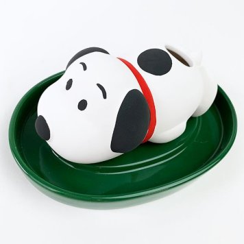 PEANUTS スヌーピー 素焼き加湿器 寝そべり M インテリア 加湿器 Mサイズ