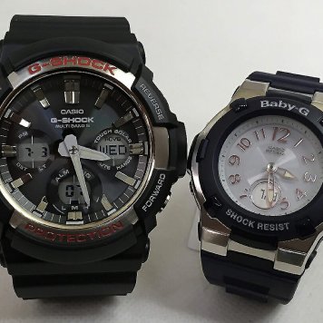 ペアウオッチ gショック恋人達のGショック ペアウォッチ G-SHOCK BABY-G ペア腕時計 カシオ 2本セット電波ソーラー  デジタル アナデジ GAW-100-1AJF BGA-1100-2BJF 人気 人気  婚約　夫婦 高級　クリスマス プレゼント おすすめ