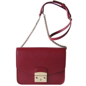 フルラ FURLA メトロポリス クロスボディー ショルダーバッグ CILIEGIA レッド 978675  送別会 誕生日 お中元 敬老の日 結婚祝い 結婚式 高級 父の日 母の日 即日発送