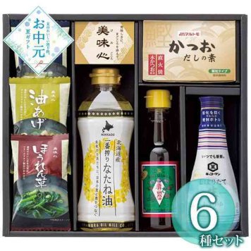 匠膳 調味料 味噌汁 詰め合わせ セット ギフト 贈り物 醤油 菜種油 ごま油 だしの素 フリーズドライ インスタント 高級 食品 贈答用 内祝い 詰め合わせ 贅沢 料理 調理 備蓄 常温 保存