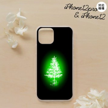 iPhone12/iPhone12pro iPhone12 / iPhone12pro スマホケース ソフトケース ツリー 緑 メンズ レディース nk-i12-tp626