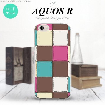 【SH03J】【スマホケース/スマホカバー】【アクオス R】SH03J スマホケース AQUOS R SH-03J カバー アクオス R パッチワーク風 ミックスE nk-sh03j-1675【メール便送料無料】
