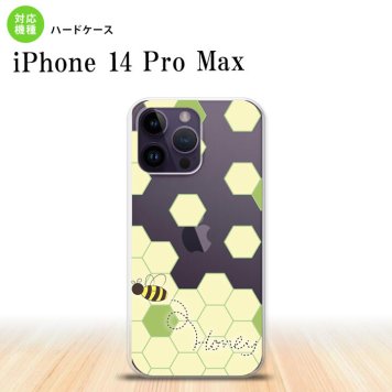 iPhone14 ProMax iPhone14 Pro Max スマホケース 背面ケース ハードケース ハニー クリア グリーン 2022年 9月発売 nk-i14pm-1684