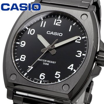 CASIO 腕時計 カシオ 時計 ウォッチ チープカシオ チプカシ スタンダード アナログ クオーツ ブラック メタルバンド 海外モデル MTP-E730B-1AV [並行輸入品]