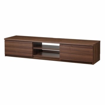 ナカムラ 背面収納テレビ台 〔ステラ〕 幅150cm (ウォールナット) m0600073wl