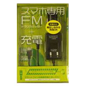 プロテック スマートフォン用FMトランスミッター+充電 ブラック PSTM-BK PSTM-BK