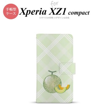 【手帳型 スマホ カバー ケース】【SO02K】【エクスペリア XZ1】手帳型 ケース SO-02K スマホ カバー Xperia XZ1 Compact エクスペリア メロン nk-004s-so02k-dr658【メール便送料無料】