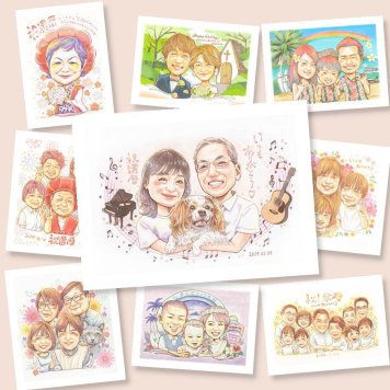 還暦のプレゼントに、表情のやわらかさまで大切にした似顔絵です。修正無料で、納得しながら進められます。 贈り物 似顔絵 還暦 ギフト 手描き 名入れ プレゼント 還暦 お祝い 誕生日 記念 祖母 おじいちゃん おばあちゃん 祖父 下書き確認 名入れ 修正無料 宝物 喜ばれる 一生もの 似てる 一生もの 長寿 還暦 傘寿 結婚祝い 記念日 オリジナル サプライズ 大量注文 節目 感激 同窓会