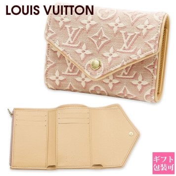 ルイヴィトン 財布 折り財布 ポルトフォイユ ヴィクトリーヌ M2A151 モノグラム エンブレム ローズ リュバン LOUIS VUITTON 三つ折り財布 レディース 新作 人気 ギフト 通販