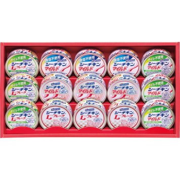 はごろもフーズ はごろも シーチキンギフト [26-0474-038] SET-40B マイルド Lフレーク オイル不使用 食塩不使用 詰め合わせ 缶詰 セット ギフト 内祝い