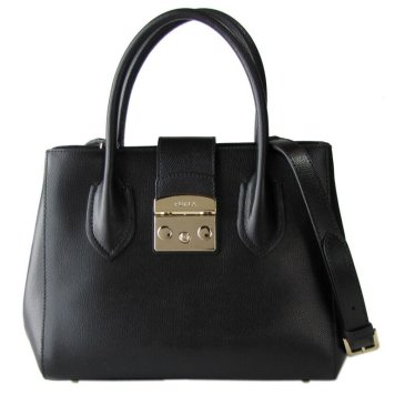 フルラ FURLA メトロポリス トートバッグ ハンドバッグ Sサイズ 921178 ONYX ブラック BMN3 ARE O60 送別会 誕生日 結婚祝い 結婚式 高級 父の日 母の日 即日発送 敬老の日