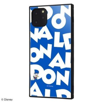iPhone11 Pro Max ケース スクエア ディズニー キャラクター 耐衝撃 ハイブリッド KAKU ドナルドダック / I AM iphone11promax カバー ※送料無料(ポスト投函)