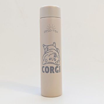 コーギー　ストッパー付き真空ステンレススリムボトル　200ml