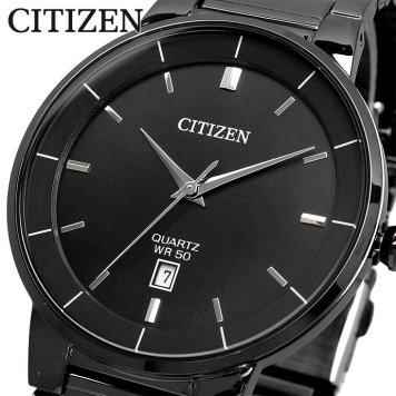 CITIZEN 腕時計 シチズン 時計 ウォッチ ビジネス カジュアル クォーツ ガンメタリック メタルバンド メンズ BI5127-51H [並行輸入品]