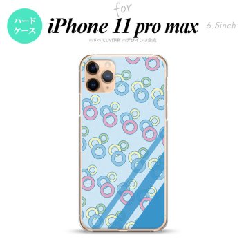 iPhone11ProMax iPhone11pro max スマホケース ハードケース 丸 青 メンズ レディース nk-i11pm-1663