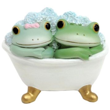 【ギフト対応無料】コポー 泡風呂でぽかぽか ダイカイ Copeau(コポー) コポーシリーズ かえる カエル 置物 オブジェ ※送料無料(北海道・沖縄は除く)
