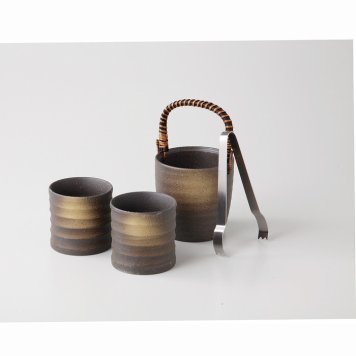水割りセット 陶器 美濃焼 やきものの里から、暮らしを贈ります。　ギフト 食器 セット テーブルウェア