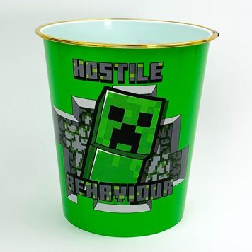 マインクラフト Minecraft ダストボックス ゴミ箱 グリーン