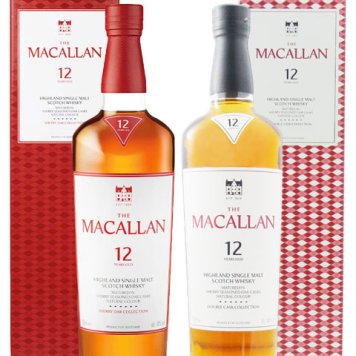 ★ 送料無料 ★ ザ・マッカラン 12年 700ml 2本セット ( シェリーオーク + ダブルカスク ) 【 8596 】【 ウイスキーセット 】【 ハロウィン 贈り物 ギフト プレゼント 誕生日 結婚のお祝い 】