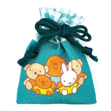 ミッフィー miffy まめ巾着 GR       日本製
