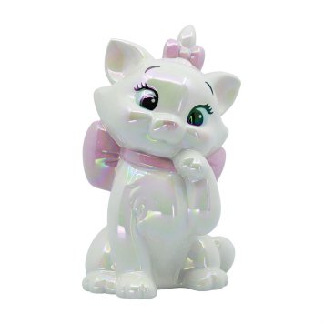 エネスコ enesco. ディズニーショーケース Disney Showcase マリー セラミックバンク 貯金箱 雑貨 置物 6017372 猫 ネコ インテリア