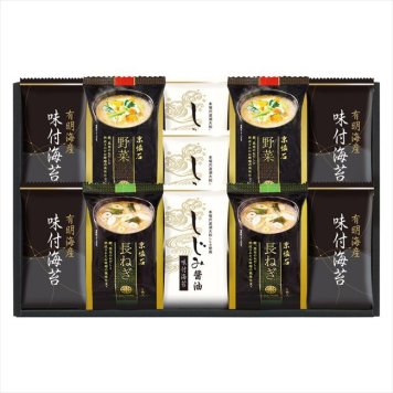   マルコメフリーズドライみそ汁&有明海産味付海苔セット  NTS-CS  内祝 内祝い お祝 御祝 記念品 出産内祝い プレゼント 快気祝い 粗供養 引出物