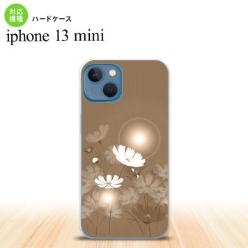 iPhone13mini iPhone13 mini ケース ハードケース コスモス ベージュ  nk-i13m-605