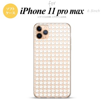 iPhone11ProMax iPhone11pro max スマホケース ソフトケース 千鳥 格子 小 白 クリア メンズ レディース nk-i11pm-tp914