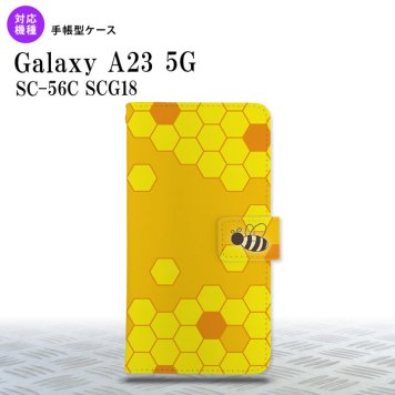 Galaxy A23 GalaxyA23 手帳型スマホケース カバー ハニー 黄 2022年 10月発売 nk-004s-a23-dr1681