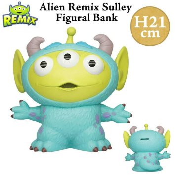 貯金箱 リトルグリーンメン エイリアン リミックス フィギュア トイストーリー ピクサー サリー かわいい アメリカン キャラクター 映画 インテリア 置物 おもちゃ 雑貨 ディスプレイ 店舗 バー カフェ コレクション ギフト プレゼント