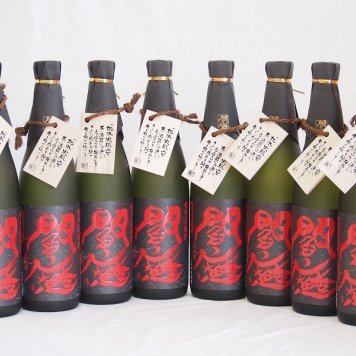 全量麹仕込麦焼酎 黒閻魔 老松酒造(大分県)720ml×8本