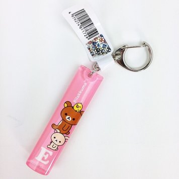 リラックマ イニシャルキーホルダー E グッズ  (MCOR)