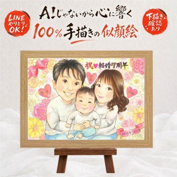 結婚記念日 似顔絵 プレゼント ギフト 名入れ 手描き 贈り物 結婚記念日 結婚10周年 周年記念 結婚30周年 お祝い 金婚式 記念日 両親 夫婦 お父さん 家族 お母さん 名入れ 修正無料 下書き確認 宝物 実績多数 かわいい 一生もの 感謝 記念 思い出 結婚記念日 快気祝い キレイ イラスト ブライダルギフト 披露宴 バレンタインデー 引っ越し メモリアルギフト