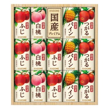 【ギフト対応無料】お歳暮・冬ギフト カゴメ 国産プレミアムフルーツジュースギフト(紙容器) (KT-30T) ※送料無料(北海道・沖縄は除く)
