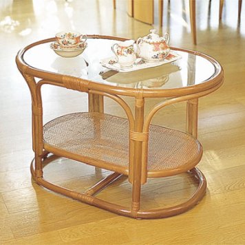 今枝商店 Romantic Rattan テーブル【沖縄・離島配達不可】 T35