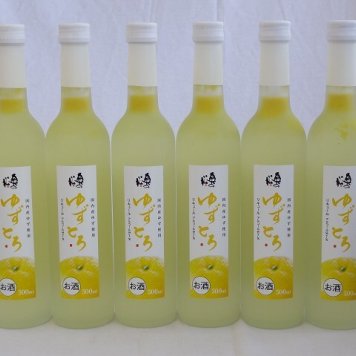 とろり果汁・果肉とお米のうまみが見事にコラボした ゆずとろ500ml(福島県) 500ml×6本