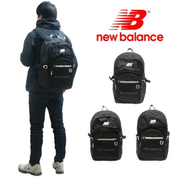 New Balance ニューバランス ポリエステル リュック LAB45695 普段使い 日常使い デイリーユース タウンユース 男女兼用 ユニセックス お手頃 使いやすい 便利 定番 人気 売れ筋 おすすめ プレゼント ベージュ グリーン ブルー