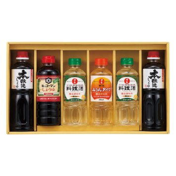 キッコーマン&調味料バラエティセット  ／セット・詰め合わせ 調味料 食品 結婚祝い プレゼント ギフト 結婚内祝い 出産祝い 出産内祝い 送料無料 2026 送料無料 ギフト プレゼント プチギフト 内祝い 快気祝い 出産祝い 結婚祝い 引出物 新築祝い お返し