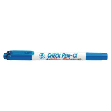 ゼブラ 【メール便での発送商品】チェックペン アルファ WYT20-BL (1本) 4901681455423