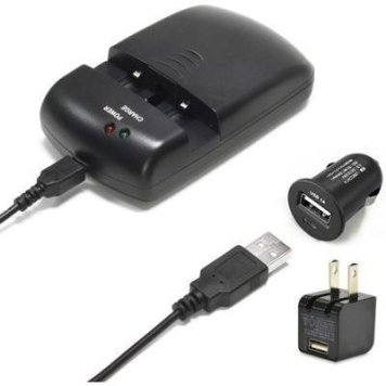 日本トラストテクノロジー MyCharger Multi U + AC + DCセット (デジカメ用充電池) MCMULTIU-SET