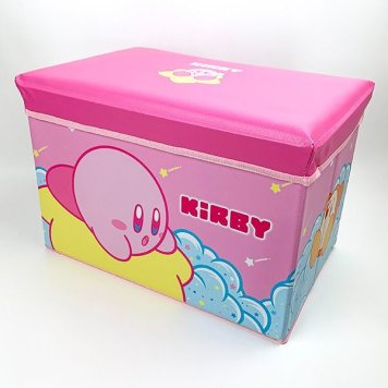 星のカービィ キャラクター ストレージBOX おそら ピンク 収納 お片付け スツール