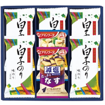 味之庵 アマノフーズ&白子のり ／みそ汁 和風惣菜 惣菜・レトルト 食品 お中元 御中元 ギフト 夏ギフト 暑中見舞 残暑見舞 時期 いつ お礼 お返し グルメ のし お盆 初盆 新盆 お供 御供 ギフト 2026 送料無料 ギフト プレゼント プチギフト 内祝い 快気祝い 出産祝い 結婚祝い 引出物 新築祝い お返し