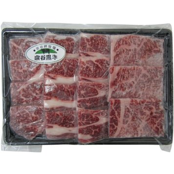 夏の贈り物お中元 北海道 宗谷黒牛肩ロース焼肉 肩ロース焼肉400g