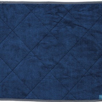 冬の贈り物ご挨拶  タオルバスマット 乾度良好R ネイビー 約35×60cm